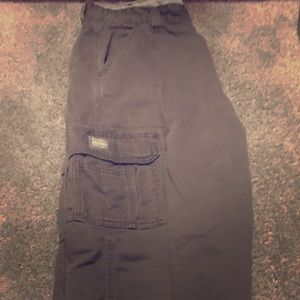 Mens brown wrangler cargo pants